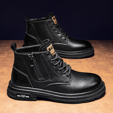 Men's British Style High-Top Martine Boots