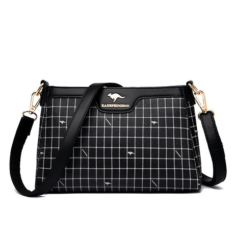 Women's Leather Square Fashionable Shoulder Bag
