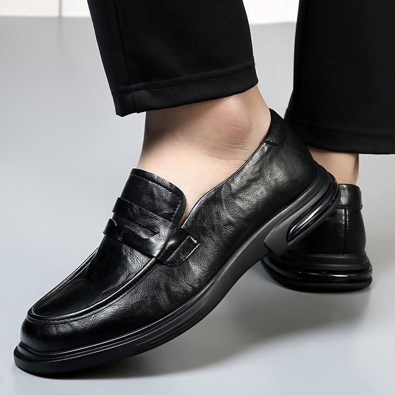 Men's Outdoor Loafers Retro Style Leather Shoes
