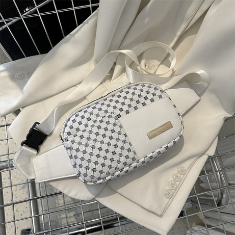 Women's Leather Crossbody Trendy Chest Bag