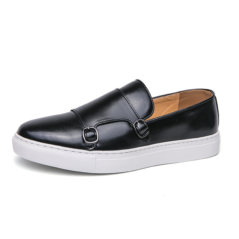 Men's Leather Loafers Fashion Trendy Casual Shoes