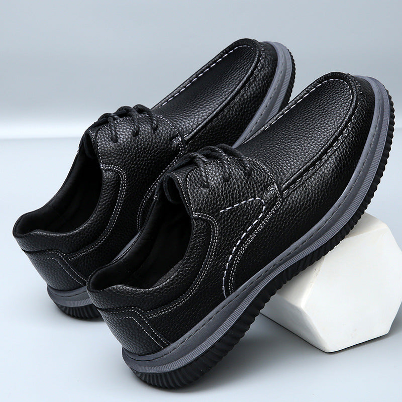 Men's Leather Trendy Outdoor Casual Shoes