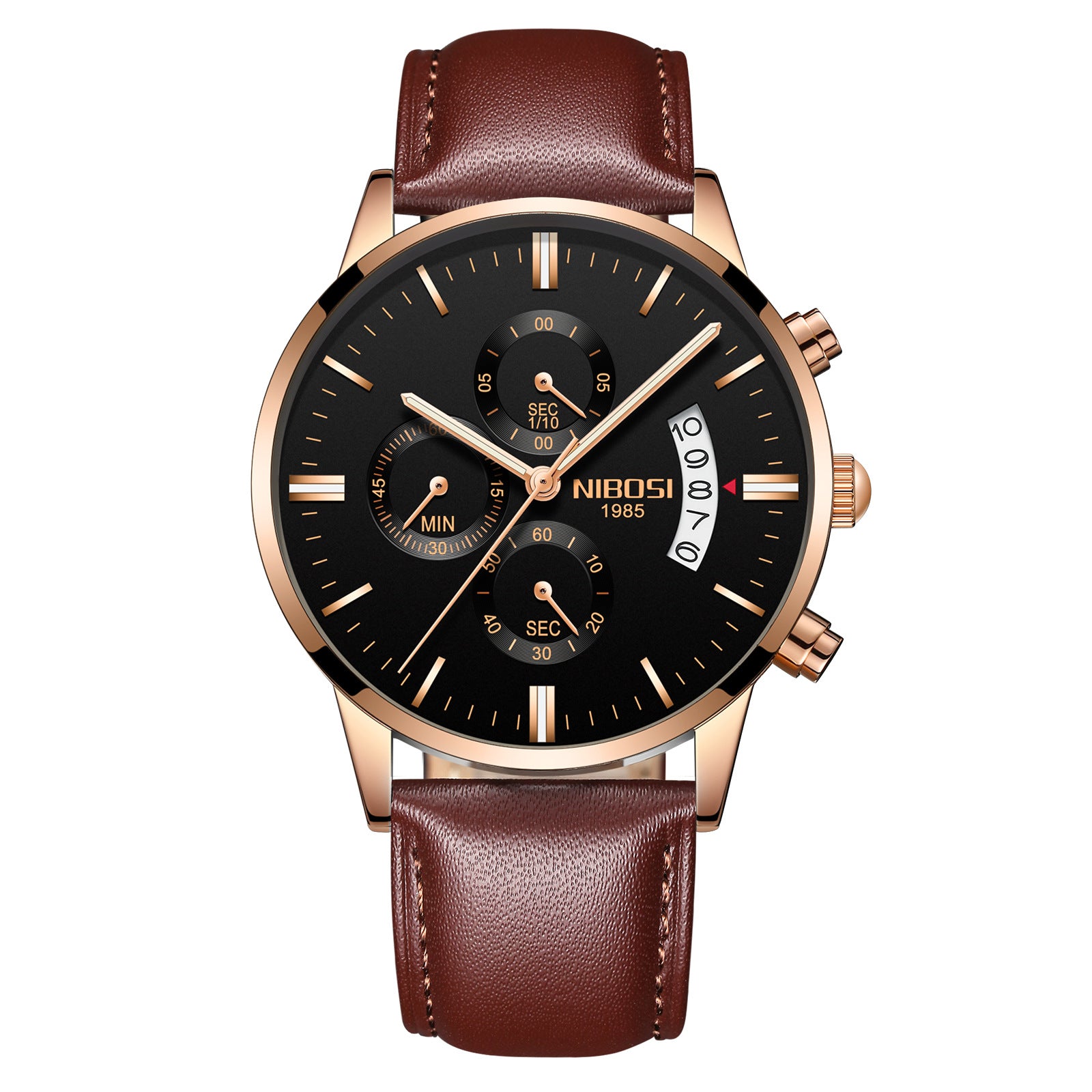 Men's Coated Glass Luminous Quartz Watch