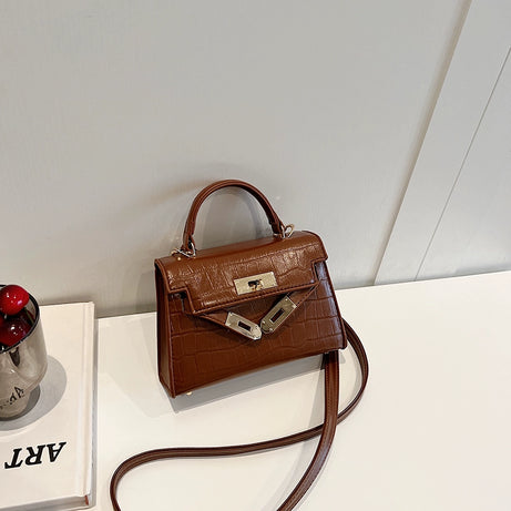 Women's Crocodile Pattern Fashion Bag