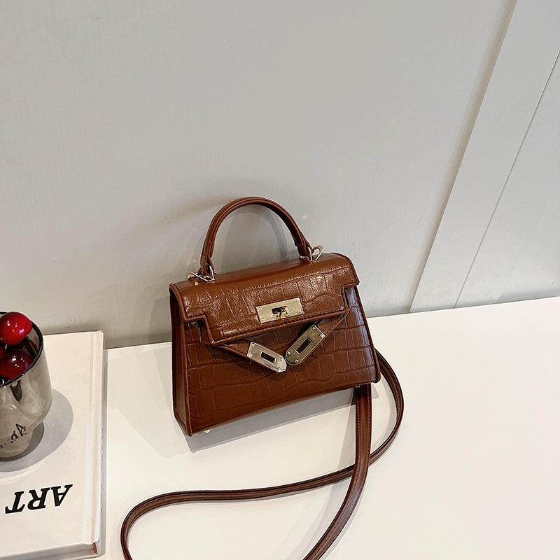 Women's Crocodile Pattern Fashion Bag