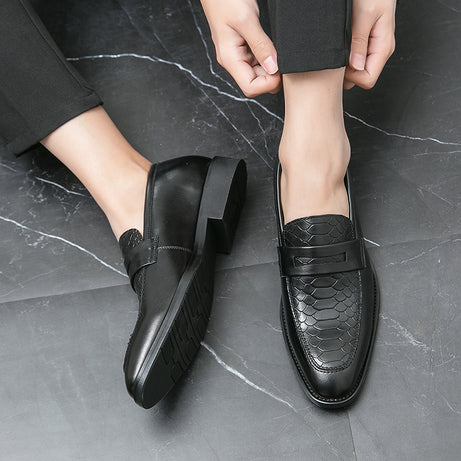 Men's Low-Top Fashionable Leather shoes