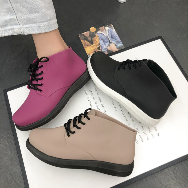 Women's Fashion Outer Wear Rubber Shoes