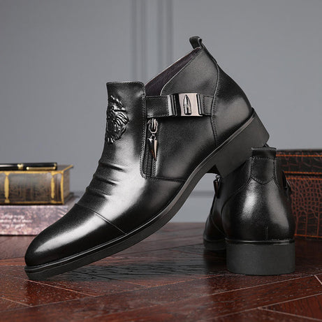 Men's Leather Pointed Versatile Fashion Shoes