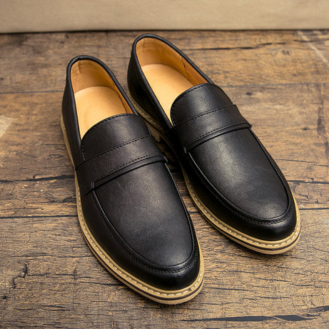 Men's Fashion Trend Loafers Leather Shoes