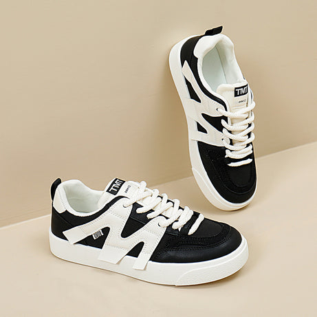 Women's Leather Breathable Versatile Sneakers (In Stock)