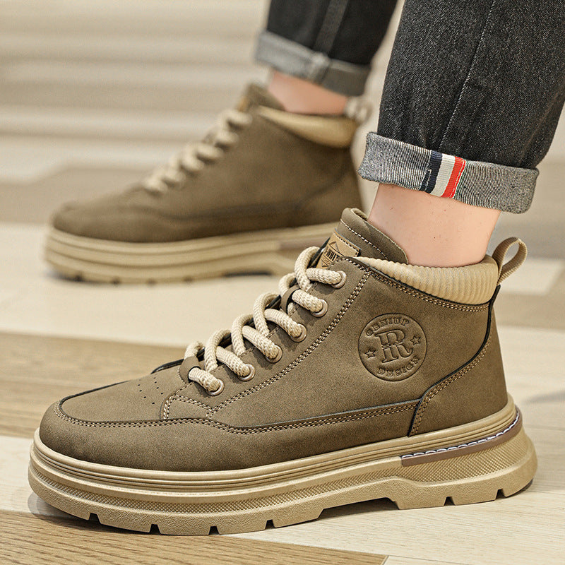 Men's High-Top Outdoor Tooling Martin Boots