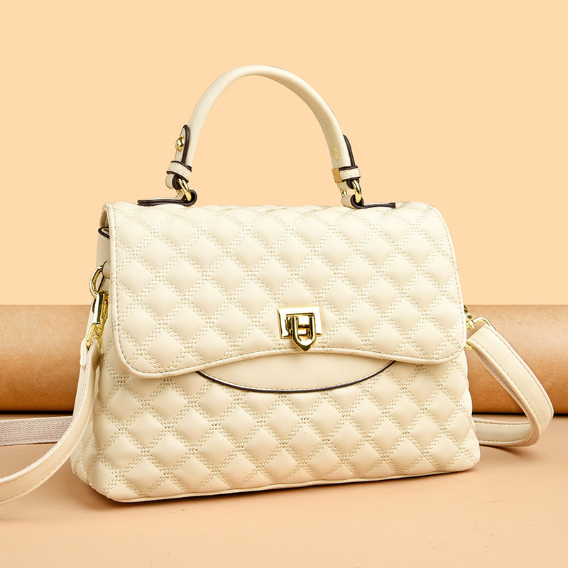 Women's Leather Atmospheric Trendy Shoulder Bag