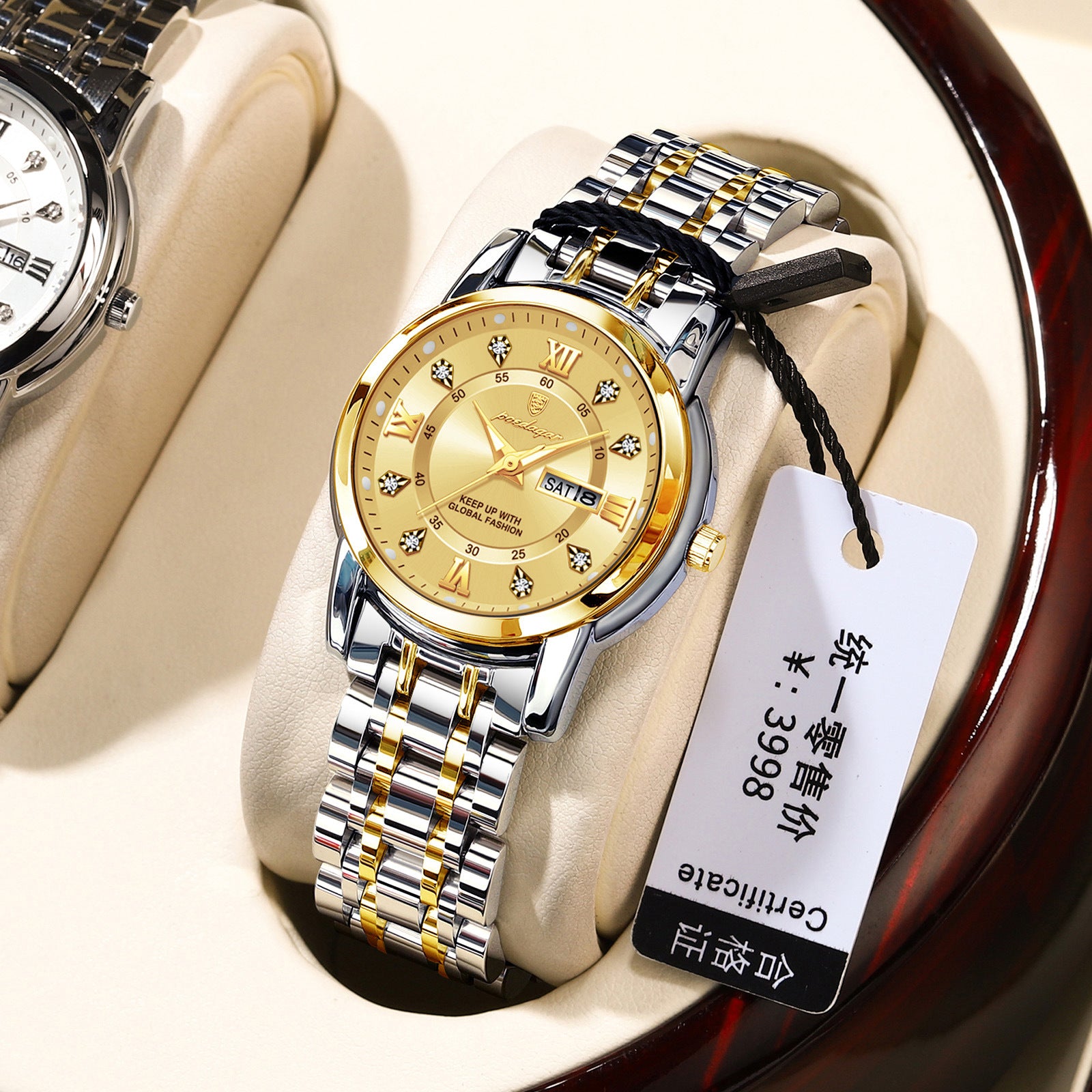 Women's Waterproof Calendar Luminous Watch
