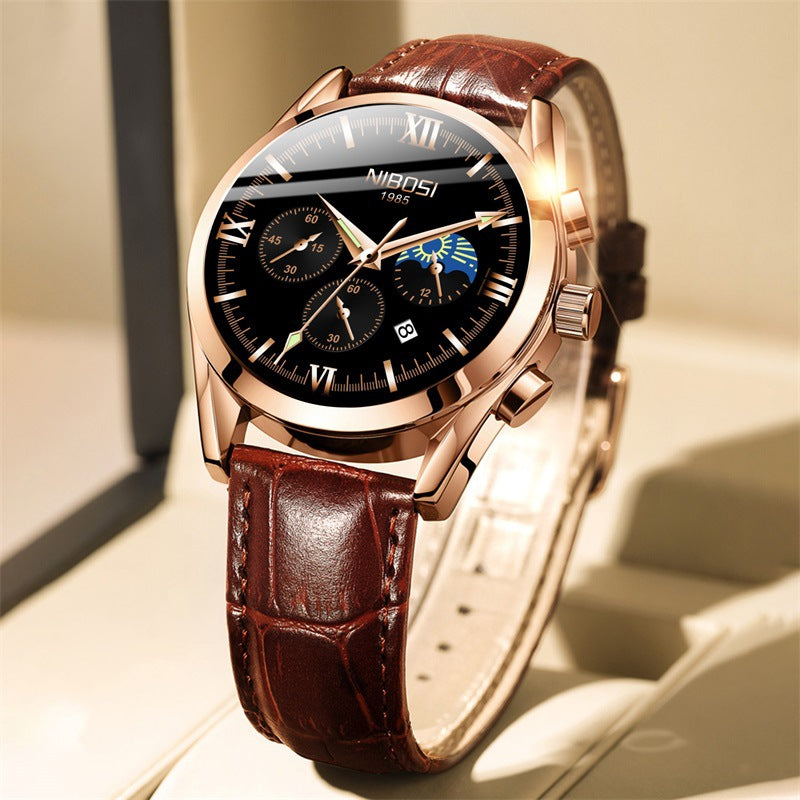Men's Multi-functional Authorized Watch