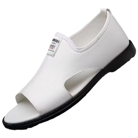 Men's Summer Versatile Breathable Leather Sandals