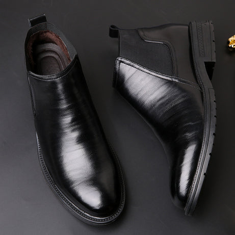 Men's Leather Outdoor Chelsea Boots