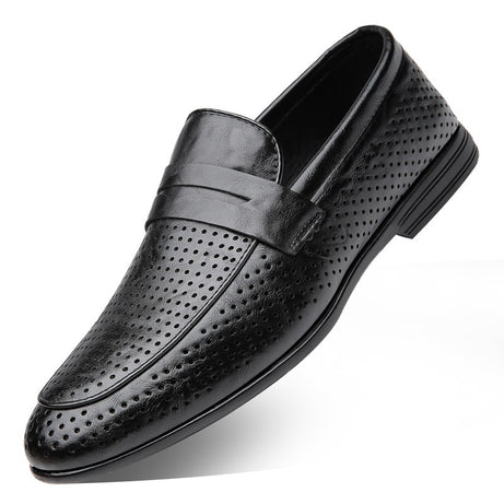 Men's British Leather Fashion Trend Casual Shoes