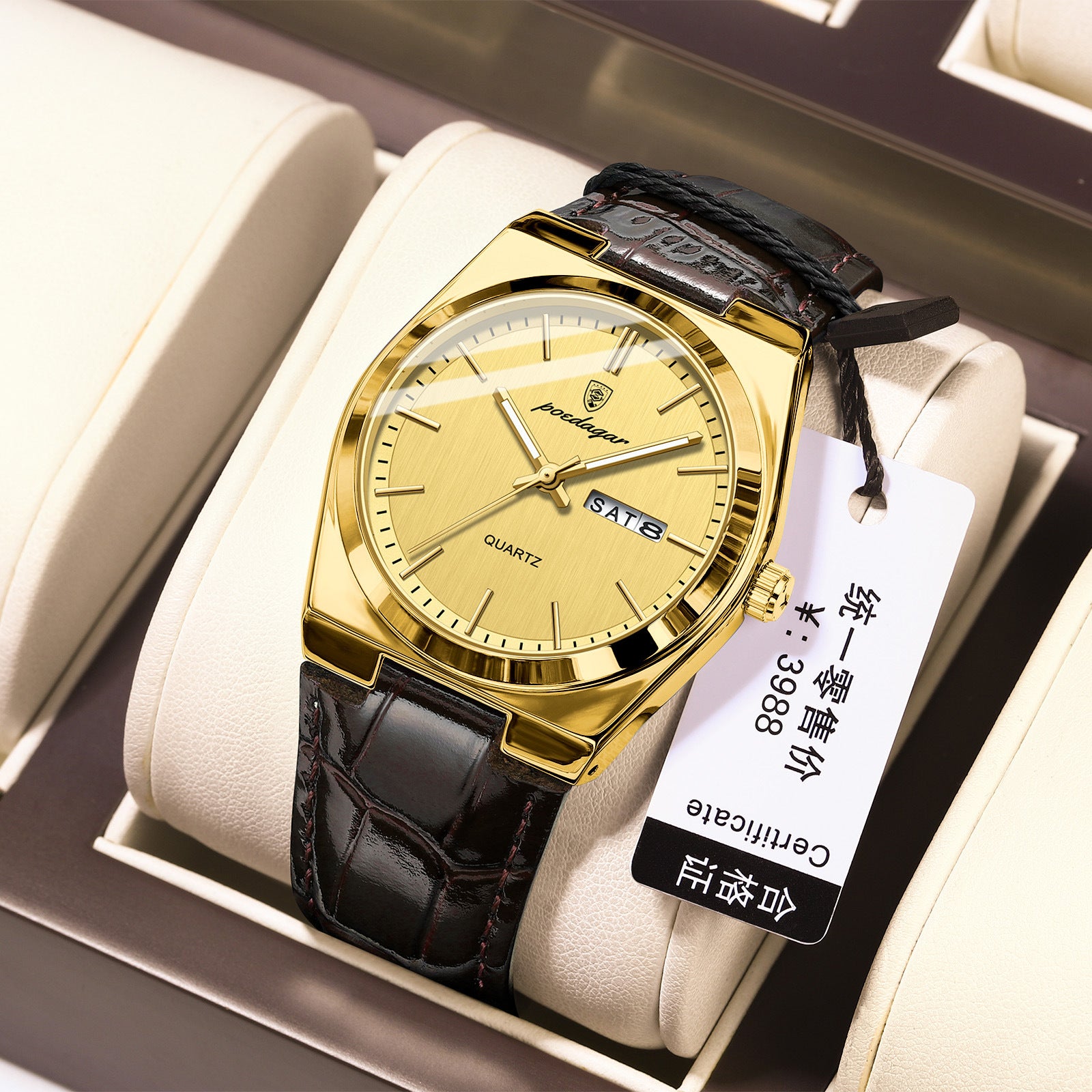 Men's Multi-Functional Casual Quartz Watch