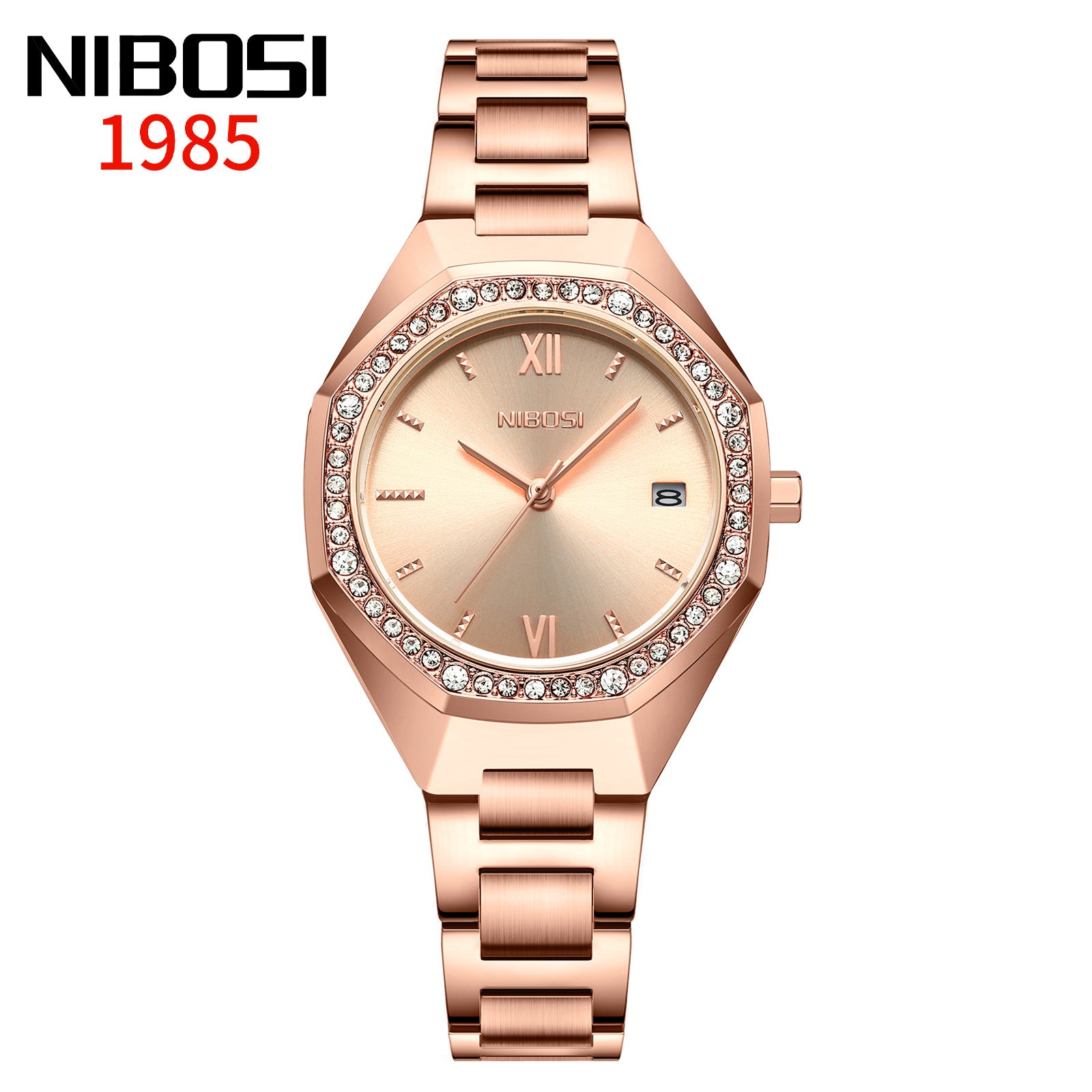 Women's Versatile Diamond Quartz Watch