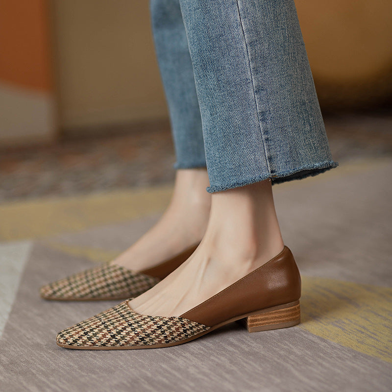 Women's Small Fragrant Wind Medieval Shoes