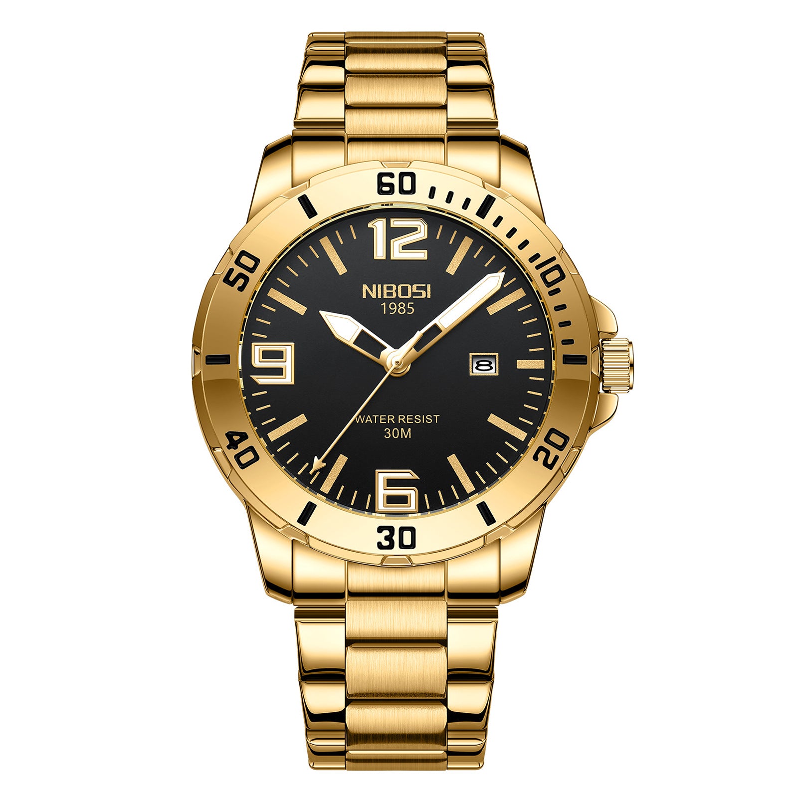 Men's Multi-function Steel Belt Watch