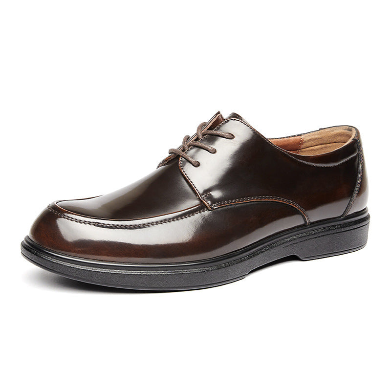 Men's Leather Glossy Formal Casual Shoes