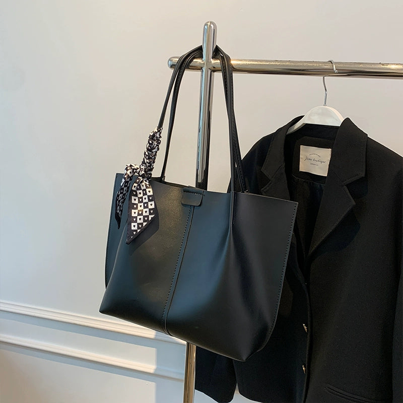 Women's Versatile Twilly Scarf Decor Bag