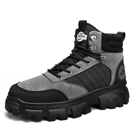 Men's Three-color Fashionable High-top Martin Boots