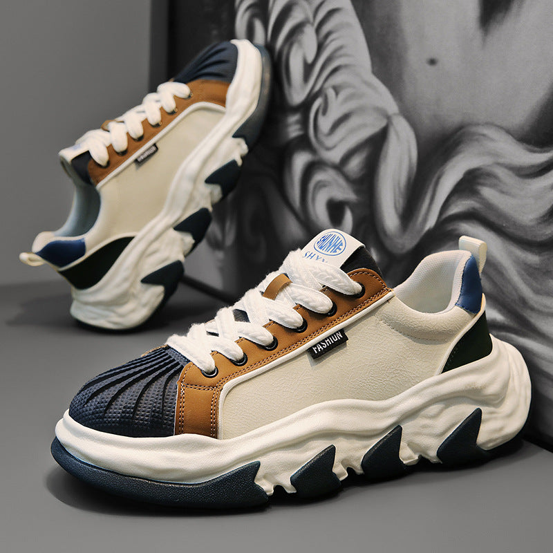 Men's Thick-Sole Breathable Fashion Running Shoes