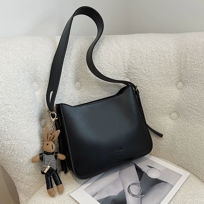 Women's Leather Trendy Versatile Shoulder Bag