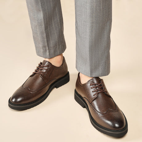 Men's Genuine Leather Formal Shoes (In Stock)