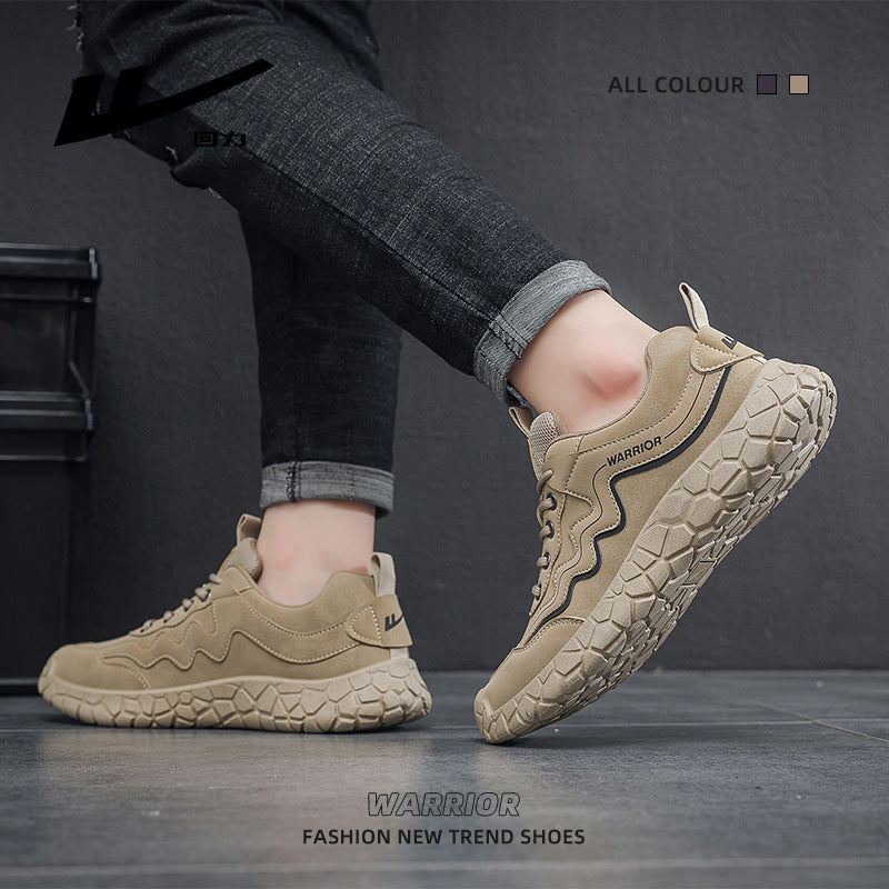 Men's Leather Breathable Retro Casual Shoes (In Stock)