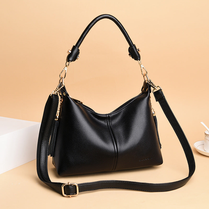 Women's Middle-Aged Shoulder Messenger Bag