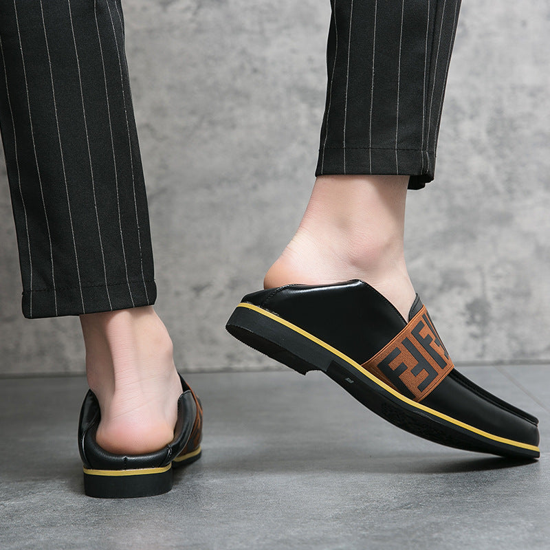 Men's Leather Fashion Trendy Casual Shoes