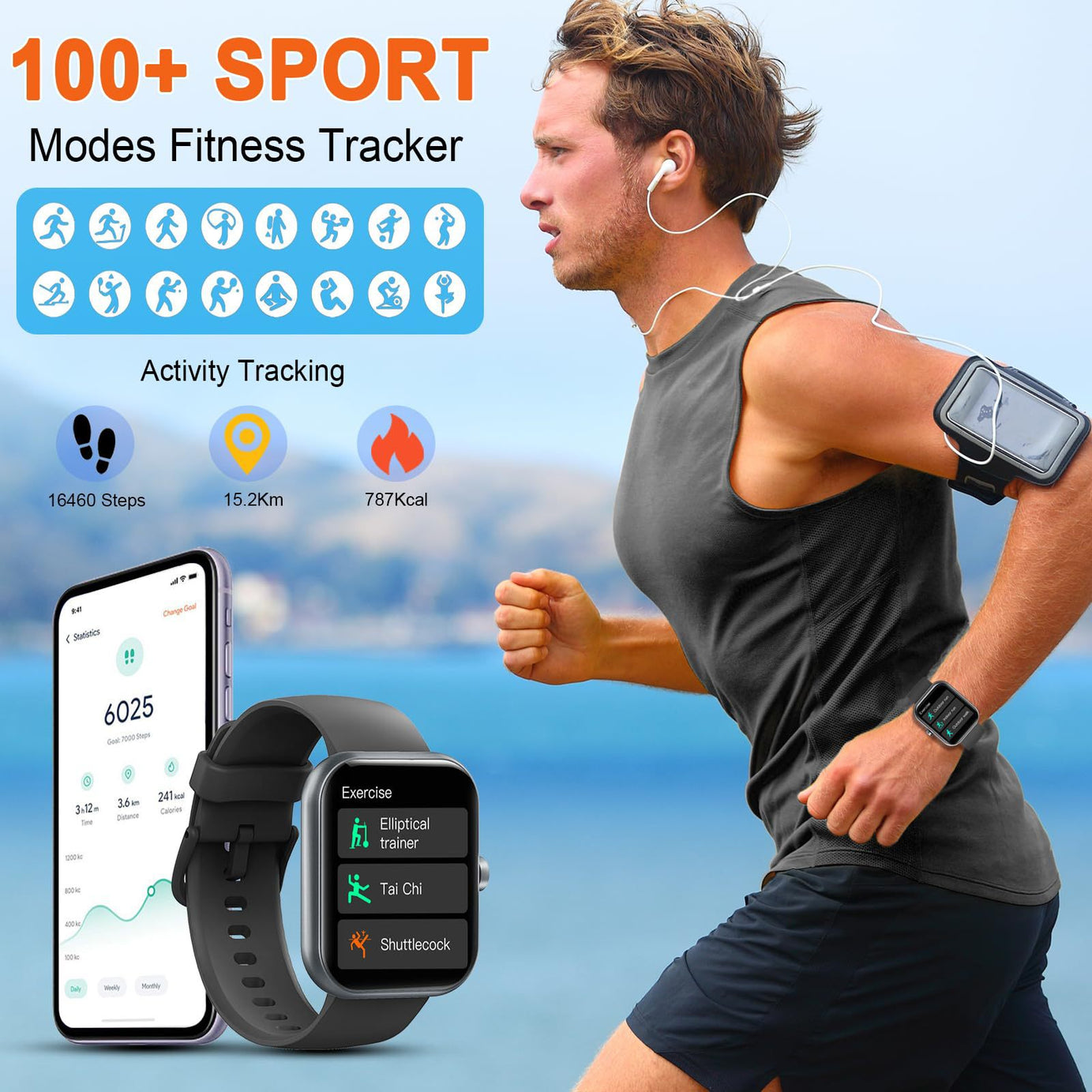 Outdoor Y66 Amazon Popular Smart Watch