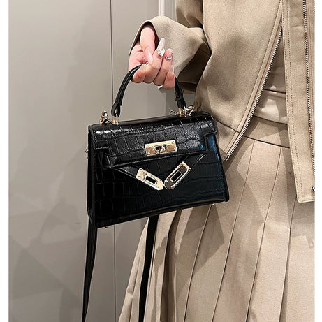 Women's Crocodile Pattern Fashion Bag