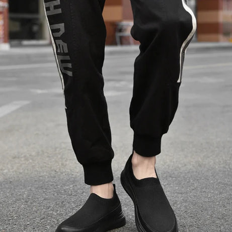 Men's Breathable Cloth Mesh Canvas Casual Shoes (In Stock)