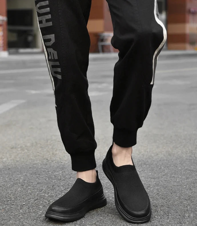 Men's Breathable Cloth Mesh Canvas Casual Shoes (In Stock)