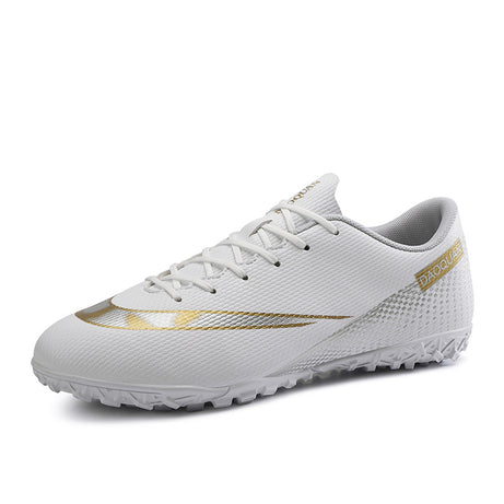 Men's Gamon Leather Low-Top Football Turf Sports Shoes