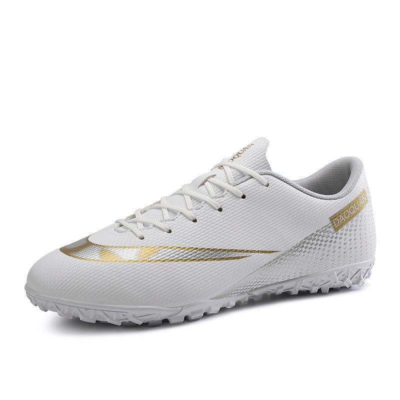 Men's Gamon Leather Low-Top Football Turf Sports Shoes