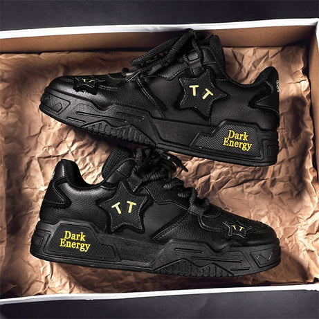 Men's Leather Trendy Retro Style Shoes