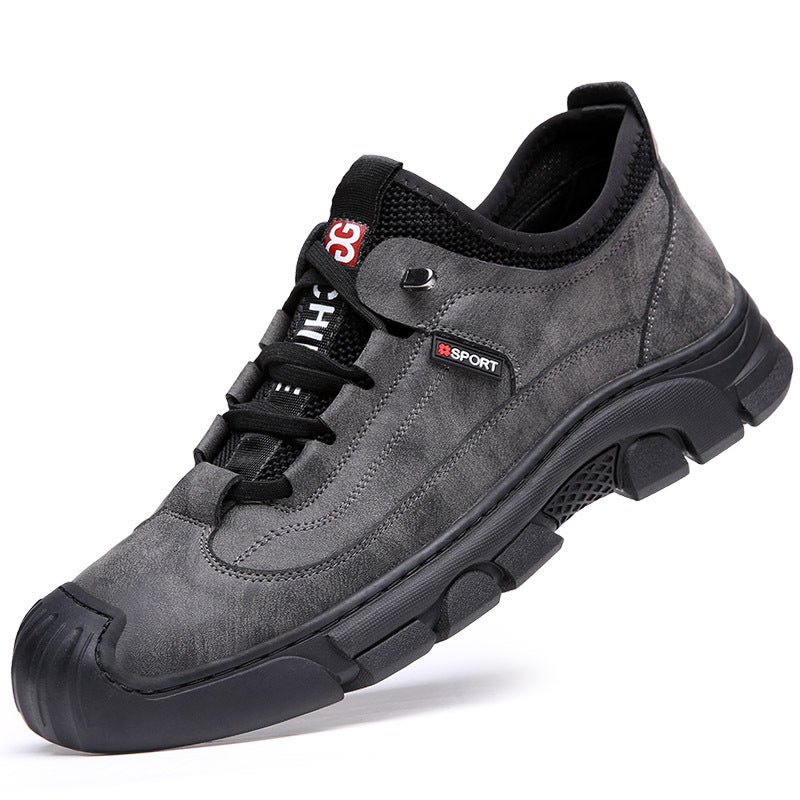 Men's Leather Versatile Casual Shoes