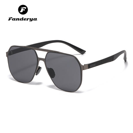 Men's Large-frame Trend UV-proof Sunglasses
