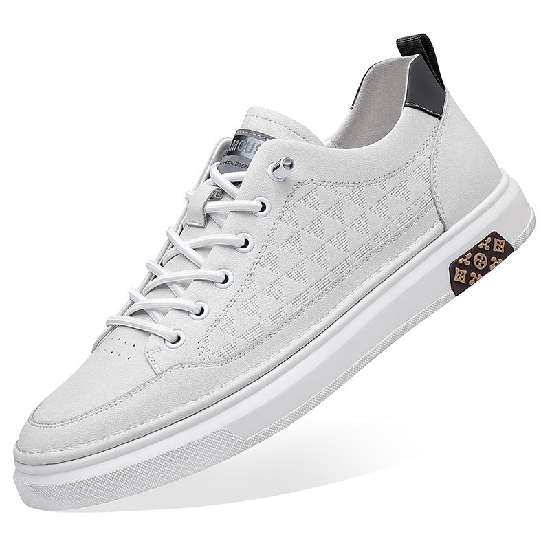 Men's Leather Trend Versatile Casual Shoes