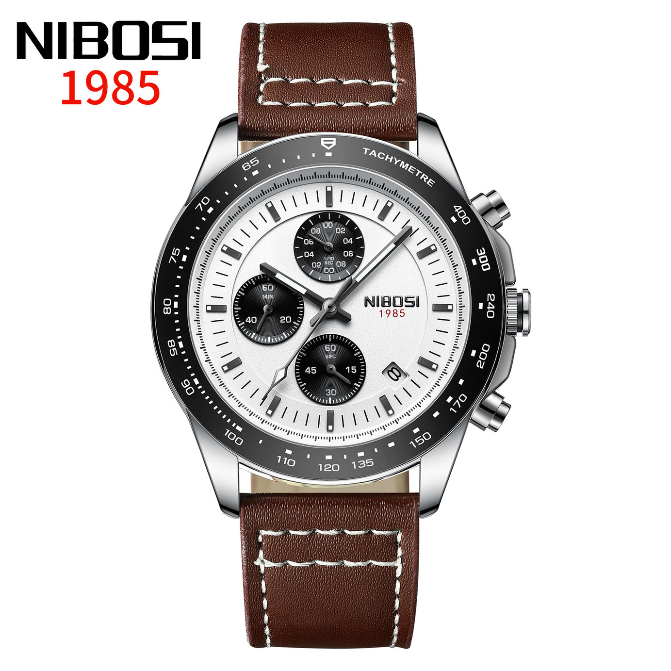 Men's Waterproof Multi-function Quartz Watch