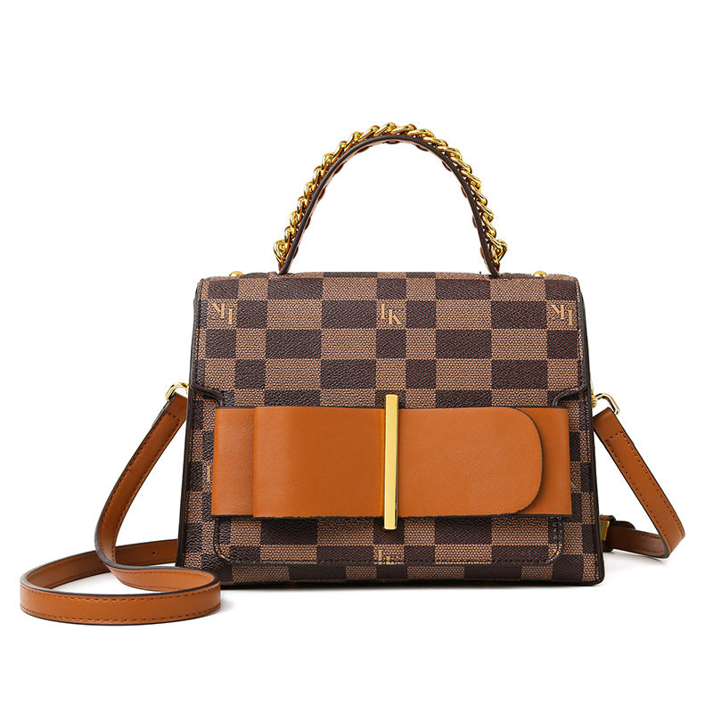 Women's Leather Temperament Shoulder Bag