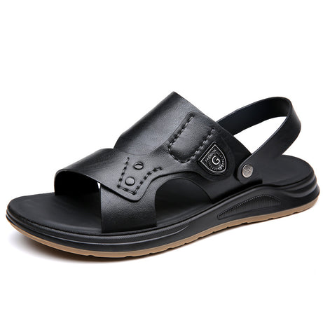Men's Wear-Resistant Leather Non-Slip Sandals