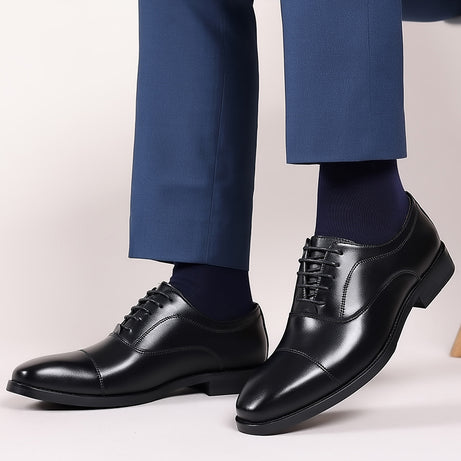 Men's Leather Oxford British Style Casual Shoes