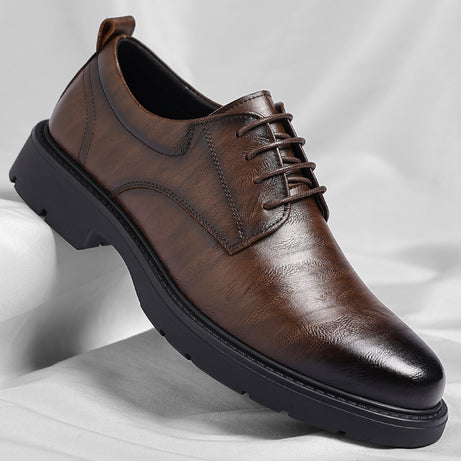 Men's Leather Fashion British Style Casual Shoes