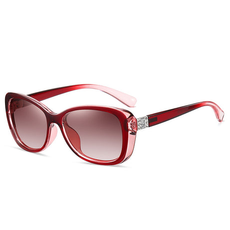 Women's Polarized Metal Small Frame Color-changing Sunglasses